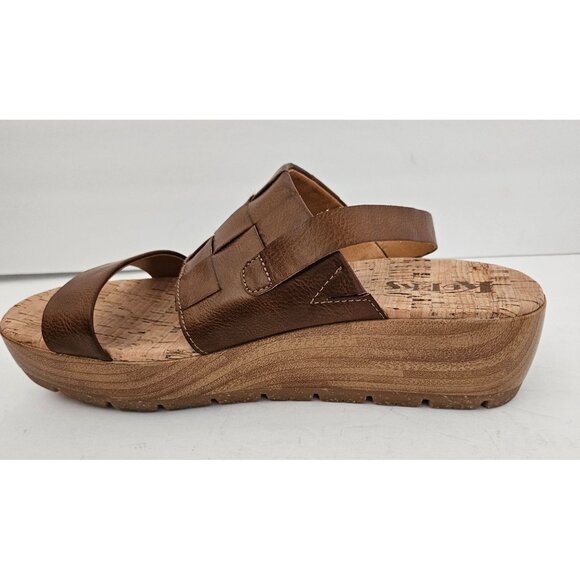 Korks By Kork-Ease Fraya Platform Sandal Brown Woman SZ 10 Excellent Worn Once - Picture 9 of 10